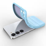 MAGIC SHIELD CASE FOR SAMSUNG GALAXY S23+ FLEXIBLE ARMORED COVER LIGHT BLUE