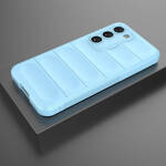 MAGIC SHIELD CASE FOR SAMSUNG GALAXY S23+ FLEXIBLE ARMORED COVER LIGHT BLUE