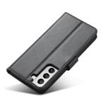 MAGNET CASE ELEGANT CASE COVER COVER WITH A FLAP AND STAND FUNCTION FOR SAMSUNG GALAXY S22 ULTRA BLACK