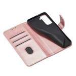 MAGNET CASE ELEGANT CASE COVER COVER WITH A FLAP AND STAND FUNCTION FOR SAMSUNG GALAXY S22 ULTRA PINK