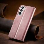 MAGNET CASE ELEGANT CASE COVER WITH A FLAP AND STAND FUNCTION FOR SAMSUNG GALAXY S22 PINK