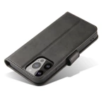 MAGNET CASE WITH FLAP AND WALLET FOR SAMSUNG M14 - BLACK