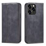 MAGNET FANCY CASE CASE FOR IPHONE 14 PRO MAX FLIP COVER WALLET STAND BLACK