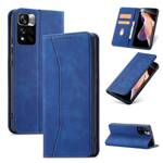 MAGNET FANCY CASE CASE FOR XIAOMI REDMI NOTE 11 POUCH CARD WALLET CARD HOLDER BLUE