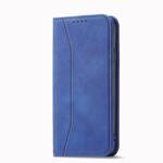 MAGNET FANCY CASE FOR IPHONE 12 COVER CARD WALLET CARD STAND BLUE