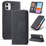 MAGNET FANCY CASE FOR IPHONE 12 POUCH CARD WALLET CARD STAND BLACK