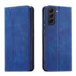 MAGNET FANCY CASE FOR SAMSUNG GALAXY S23 FLIP COVER WALLET STAND BLUE