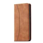 MAGNET FANCY CASE FOR SAMSUNG GALAXY S23 FLIP COVER WALLET STAND BROWN