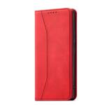 MAGNET FANCY CASE FOR SAMSUNG GALAXY S23 FLIP COVER WALLET STAND RED