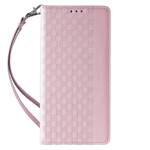 MAGNET STRAP CASE CASE FOR IPHONE 13 PRO MAX POUCH WALLET + MINI LANYARD PENDANT PINK