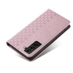 MAGNET STRAP CASE CASE FOR SAMSUNG GALAXY S22 + (S22 PLUS) POUCH WALLET + MINI LANYARD PENDANT PINK