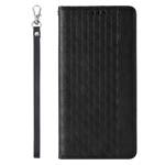 MAGNET STRAP CASE FOR IPHONE 12 PRO MAX POUCH WALLET + MINI LANYARD PENDANT BLACK