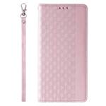 MAGNET STRAP CASE FOR IPHONE 12 PRO POUCH WALLET + MINI LANYARD PENDANT PINK