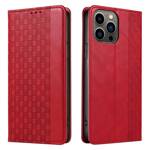 MAGNET STRAP CASE FOR IPHONE 12 PRO POUCH WALLET + MINI LANYARD PENDANT RED