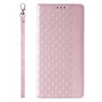 MAGNET STRAP CASE FOR IPHONE 13 PRO POUCH WALLET + MINI LANYARD PENDANT PINK