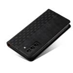 MAGNET STRAP CASE FOR SAMSUNG GALAXY A23 5G FLIP WALLET MINI LANYARD STAND BLACK