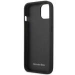 MERCEDES MEHCP13MDELBK IPHONE 13 6,1" CZARNY /BLACK HARDCASE LEATHER PERFORATED