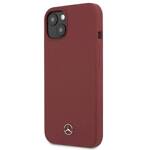 MERCEDES MEHCP13SSILRE IPHONE 13 MINI 5,4" RED HARDCASE SILICONE LINE