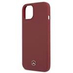 MERCEDES MEHCP13SSILRE IPHONE 13 MINI 5,4" RED HARDCASE SILICONE LINE