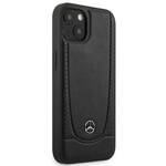 MERCEDES MEHCP15MARMBK IPHONE 15 PLUS 6.7" CZARNY /BLACK HARDCASE LEATHER URBAN