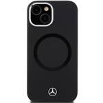 MERCEDES MEHMP15S23SCMK IPHONE 15 6.1 "BLACK/BLACK HARDCASE SILICONE BICOLOR MAGSAFE