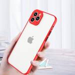 MILKY CASE SILICONE FLEXIBLE TRANSLUCENT CASE FOR XIAOMI POCO X3 NFC RED