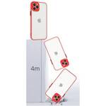 MILKY CASE SILICONE FLEXIBLE TRANSLUCENT CASE FOR XIAOMI POCO X3 NFC RED