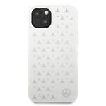 Mercedes MEHCP13SESPWH iPhone 13 mini 5,4" biały/white hardcase Silver Stars Pattern