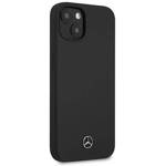 Mercedes MEHCP13SSILBK iPhone 13 mini  5,4" czarny/black hardcase Silicone Line