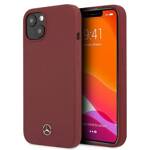 Mercedes MEHCP13SSILRE iPhone 13 mini 5,4" czerwony/red hardcase Silicone Line