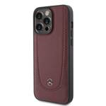 Mercedes MEHCP15XARMRE iPhone 15 Pro Max  6.7" czerwony/red hardcase Leather Urban Bengale