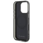 Mercedes MEHMP16L23HBIGK iPhone 16 Pro    6.3" czarny srebrny/black silver hardcase Double Layer BiColor MagSafe