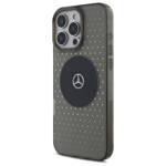 Mercedes MEHMP16L23HCPK iPhone 16 Pro     6.3" czarny/black hardcase MB Case Star Pattern MagSafe