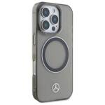 Mercedes MEHMP16L23HUOSK iPhone 16 Pro    6.3" czarny/black hardcase Silver Ring MagSafe