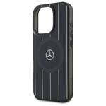 Mercedes MEHMP16X23HRSK iPhone 16 Pro     Max 6.9" czarny/black hardcase MB Double Layer Crossed Lines MagSafe