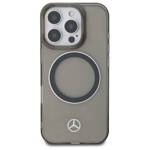 Mercedes MEHMP16X23HUOSK iPhone 16 Pro    Max 6.9" czarny/black hardcase Silver Ring MagSafe