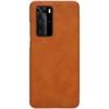 NILLKIN QIN BOOK CASE FOR HUAWEI P40  BROWN