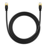 Network cable cat.8 Baseus Ethernet RJ45, 40Gbps, 1,5m (black)