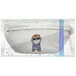 Nimmy Nerka na ramię szary/gray           Crossbody Glasses Cool Cat