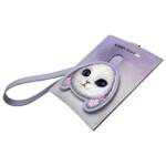 Nimmy Zestaw 3w1 torebka na telefon +     portfel + etui na lokalizator fioletowy/purple Big Eyed Pet 2.0 Rabbit