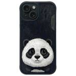 Nimmy etui iPhone 15 6.1" czarny/black    Big Eyed Pet 2.0 Panda