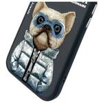 Nimmy etui iPhone 15 6.1" czarny/black    Cool&Cute 2.0 Dog