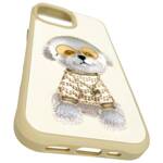 Nimmy etui iPhone 15 6.1" khaki Glasses   Cool Dog