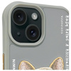 Nimmy etui iPhone 15 6.1" szary/gray      Glasses Cool Dog