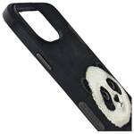 Nimmy etui iPhone 15 Pro 6.1"             czarny/black Big Eyed Pet 2.0 Panda