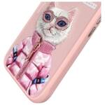 Nimmy etui iPhone 16 6.1" różowy/pink     Cool&Cute 2.0 Cat