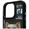 Nimmy etui iPhone 16 Pro 6.3"             czarny/black Cool&Cute 2.0 Dog