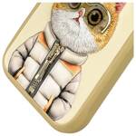 Nimmy etui iPhone 16 Pro 6.3" khaki       Cool&Cute 2.0 Cat