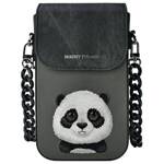 Nimmy torebka na telefon czarny/black     Big Eyed Pet 2.0 Panda