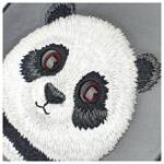 Nimmy torebka na telefon czarny/black     Big Eyed Pet 2.0 Panda